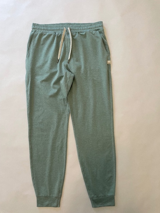 Vuori Pants - Vuori Performance Jogger DreamKnit Sweatpants, Sea Foam Green, Women's Small